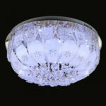 MP3 Crystal Ceiling Light with Bluetooth