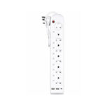 Multi-Socket Power Extension with USB-A & USB-C Charging