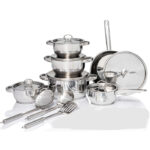 Tissoli Bekaline Stainless Steel Cookware Set - Complete Kitchen Essential