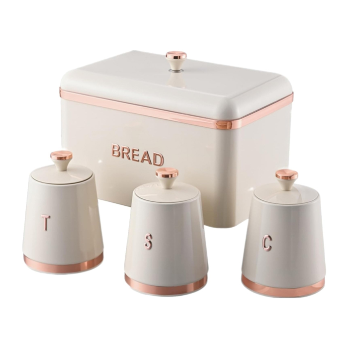 05-Bread bin R499.95-1 Royal Bread Bin with 3-Piece Canister Set - Image 1