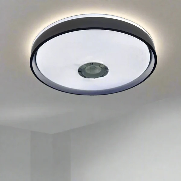 08-Ceiling fittings MP3 Bluetooth led Modern Round LED Ceiling Light with Bluetooth & MP3 Speaker - Image 1