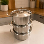 Jingyifa 6-Piece Stainless Steel Cookware Set