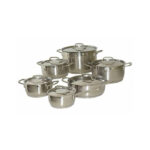 Tissoli Premium Stainless Steel Casserole Set 12-Piece