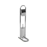 Royal Homeware Freestanding Toilet Brush and Toilet Paper Holder 2 in 1