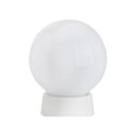 Round Globe Bathroom Light - E27 LED