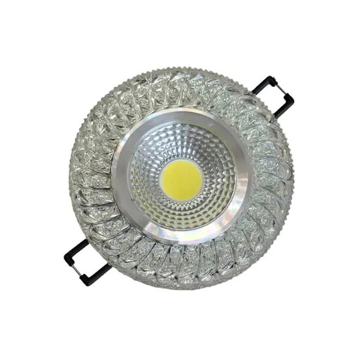 01-Down light Led. Complete with LED-1 LED Crystal Downlight Holder with Integrated Light - Image 1