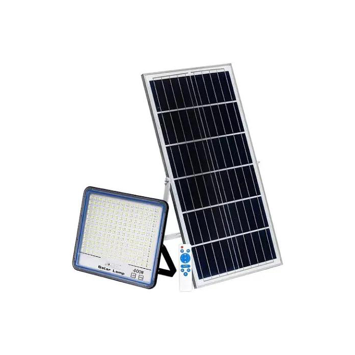 Solar Flood LED Light 400w with Solar Panel - Image 1