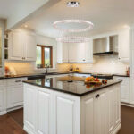 2-Ring Oval Crystal LED Chandelier - Image 7