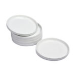 Classic White Round Dinner Plate - Image 2