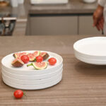Classic White Round Dinner Plate - Image 5