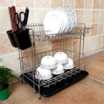 Stainless Steel Multifunctional Dish Rack - Image 3