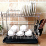 Stainless Steel Multifunctional Dish Rack - Image 2