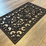 Rubber Scroll Doormat