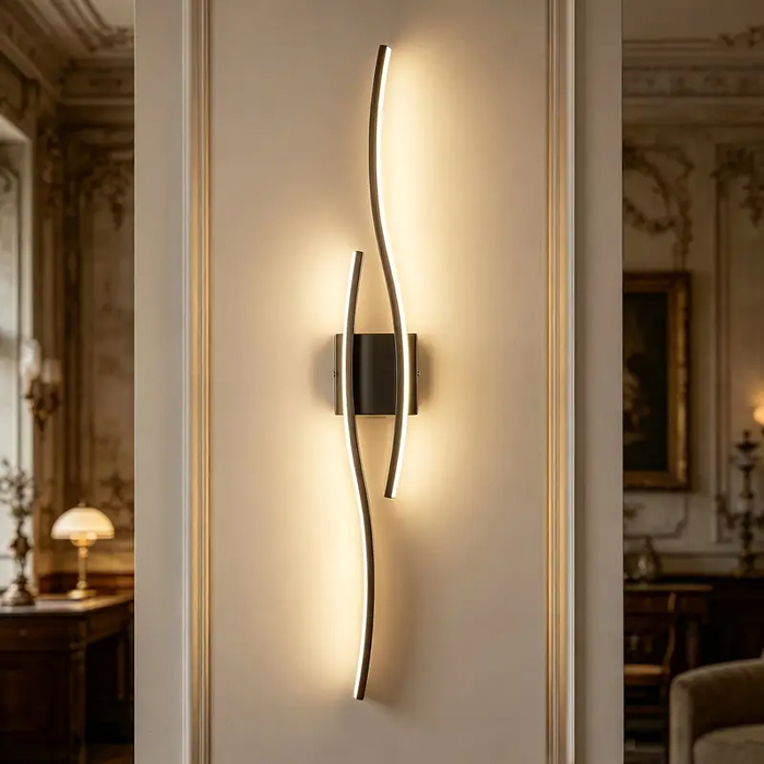 Sculptural Curve Wall LED Light - Image 1