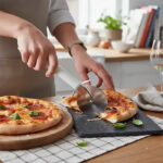 Brabantia Essential Stainless Steel Pizza and Cheese Cutter - Image 3