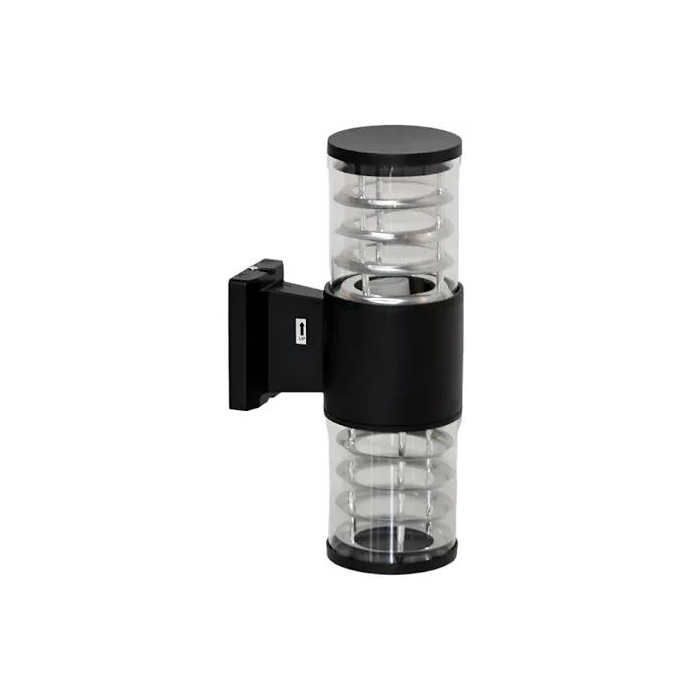 Outdoor lantern up and down black - Image 1