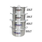 Unique Cookware Heavy-Duty Aluminum Cooking Pot Set