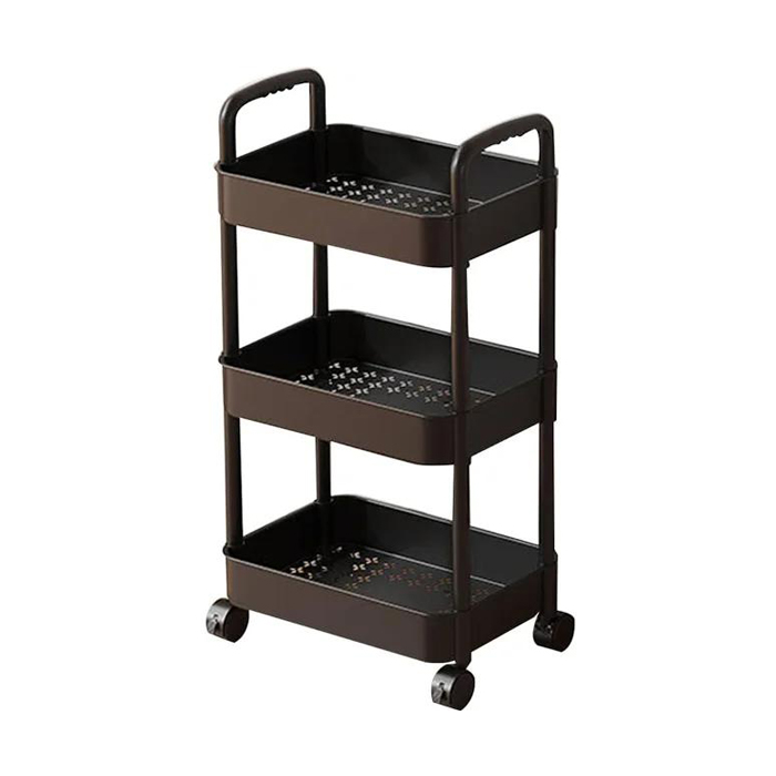 3 Tier Rolling Storage Utility and Vegetable Rack - Image 1