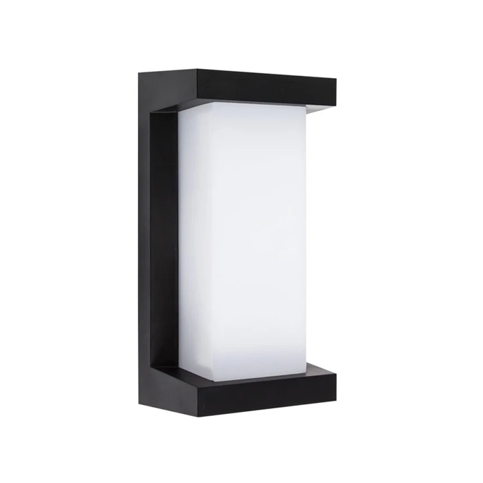 Black Outdoor Bulkhead Wall Light - Image 1